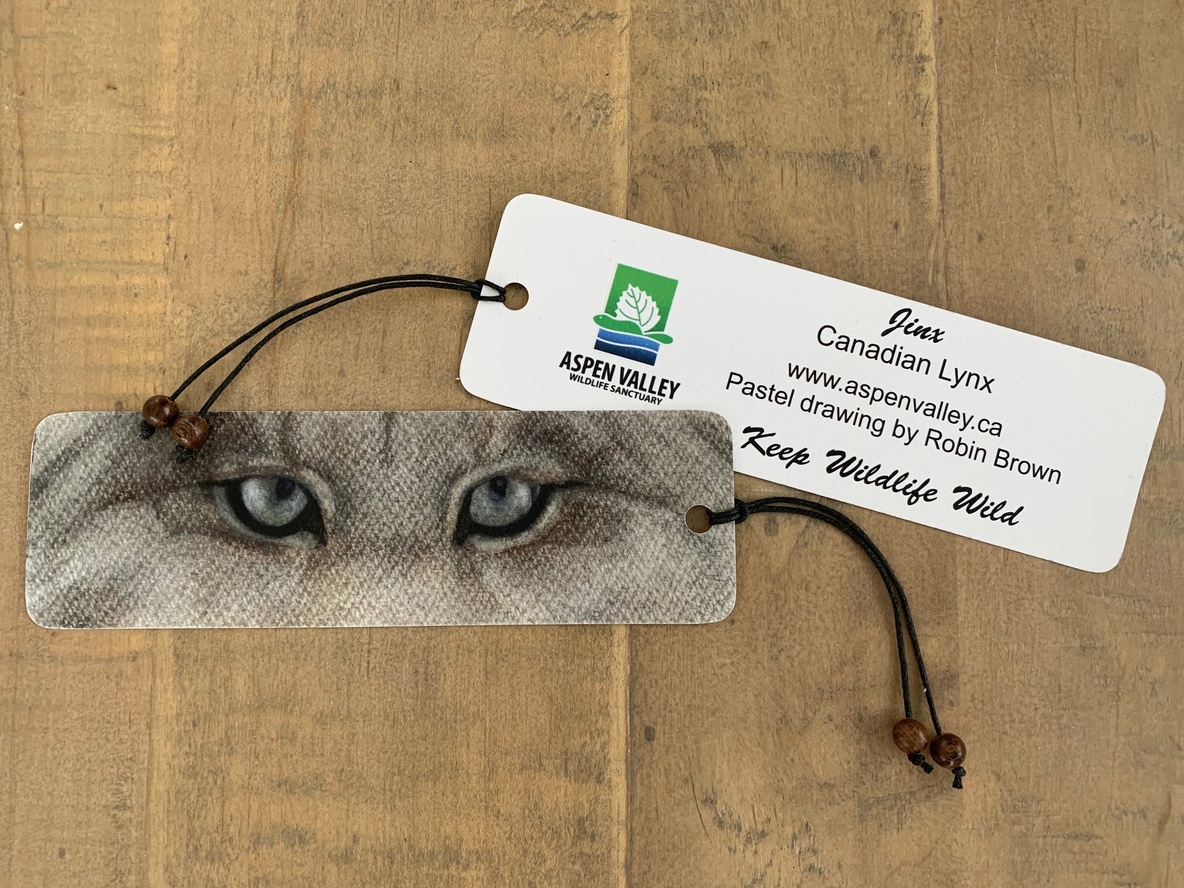 Lynx Rising Bookmark Bookmark, lynx | Aspen Valley Wildlife Sanctuary